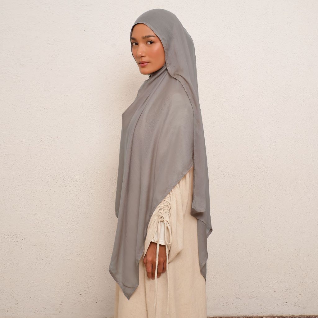 Khawla Shawl (Viscose Pashmina Syari) Oatmeal