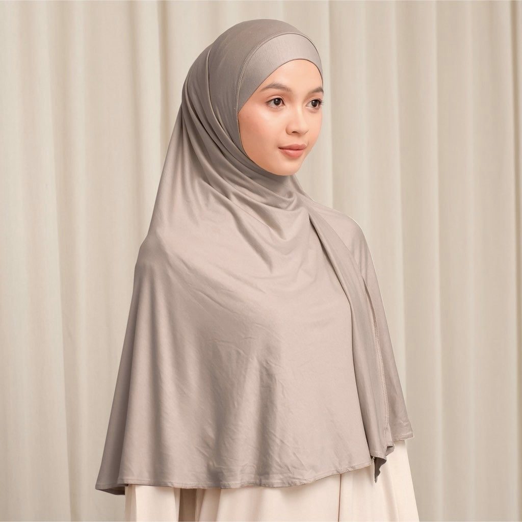 Sauda Instan in Khaki Non Ciput (Size L-XL)